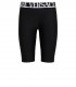 VERSACE JEANS COUTURE BLACK BIKER SHORTS WITH LOGO
