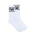 VERSACE JEANS COUTURE WHITE SOCKS WITH LOGO