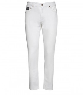 VERSACE JEANS COUTURE SKINNY FIT WEISS JEANS