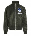 DEPARTMENT 5 BY NORTH SAILS SAILOR MAN MILITARY GREEN BOMBER JACKET