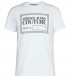 VERSACE JEANS COUTURE PIECE RUBBER WHITE T-SHIRT