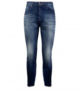 DON THE FULLER YAREN TAPERED FIT BLAU JEANS