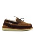 SUICOKE BROWN LOAFER WITH FUR