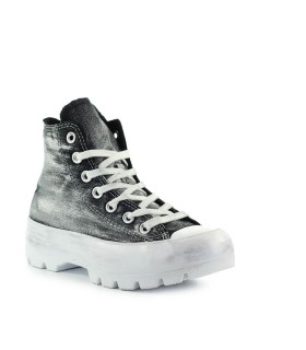 CONVERSE CHUCK TAYLOR ALL STAR LUGGED BLACK SILVER SNEAKER