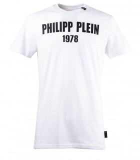 PHILIPP PLEIN SS PP1978 WEISS T-SHIRT
