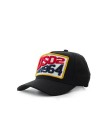 DSQUARED2 DSQ2 BLACK BASEBALL CAP