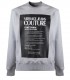 VERSACE JEANS COUTURE GREY SWEATSHIRT WITH LOGO