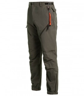 PARAJUMPERS EMMANUEL MILITARY GREEN CARGO TROUSERS