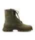 DSQUARED2 TANK COMBAT MILITARY GREEN CANVAS COMBAT BOOT