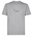 C.P. COMPANY 24/1 JERSEY FORMATION GRAPHIC GREY T-SHIRT