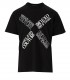VERSACE JEANS COUTURE X COUTURE BLACK T-SHIRT