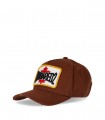 DSQUARED2 D2 PATCH BROWN BASEBALL CAP