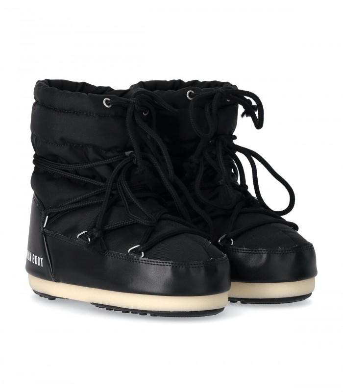 Moon Boot Icon Sneeuwlaarzen in het Zwart Dames Schoenen voor voor Laarzen voor Kuitlaarzen 