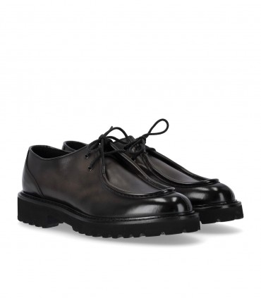 Chaussures derby Doucals pour homme en coloris Noir Homme Chaussures Chaussures  à lacets Chaussures basses 