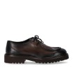 DOUCAL'S DARK BROWN DERBY LACE UP
