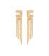 ELISABETTA FRANCHI GOLD EARRINGS WITH PEARLS