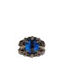 DSQUARED2 JOURNEY CHARMS BLUE RING