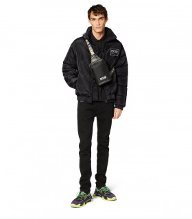 VERSACE JEANS COUTURE PIECE NUMBER BLACK BOMBER JACKET