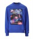 VERSACE JEANS COUTURE GALAXY PATCH ROYAL BLUE SWEATSHIRT