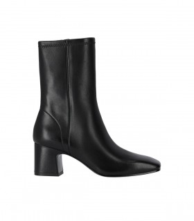 ASH CINDY BLACK HEELED ANKLE BOOT