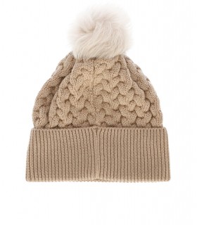 PARAJUMPERS TRICOT BEIGE BEANIE