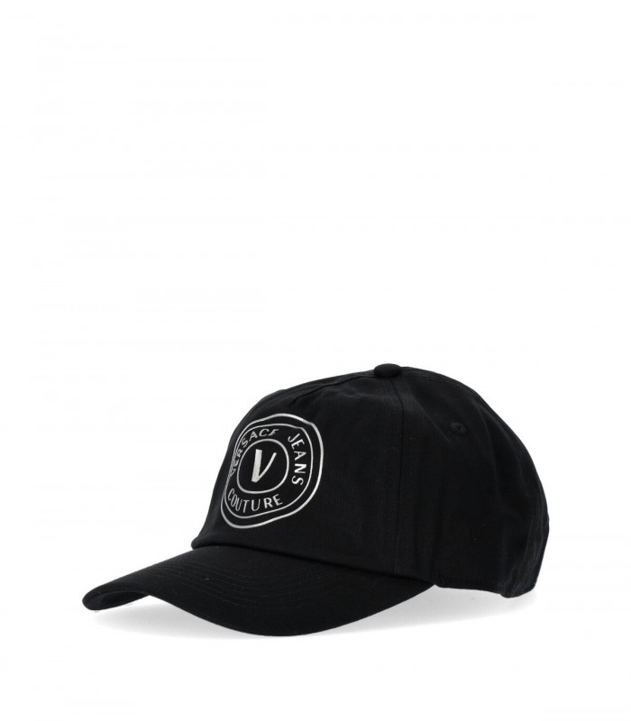 Versace Jeans Couture Denim V-emblem Baseball Cap in het Zwart voor heren Heren Accessoires voor voor Stropdassen 