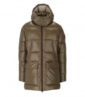 SAVE THE DUCK CHRISTIAN MUD HOODED PADDED COAT