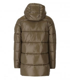 SAVE THE DUCK CHRISTIAN MUD HOODED PADDED COAT