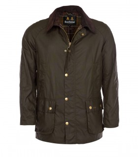 GIACCA ASHBY WAX VERDE OLIVA BARBOUR