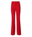 TWINSET RED FLARE TROUSERS