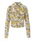 VERSACE JEANS COUTURE LOGO COUTURE WHITE DENIM JACKET