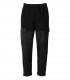 VERSACE JEANS COUTURE BLACK CARGO SWEATPANTS WITH LOGO