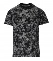 VERSACE JEANS COUTURE LOGO COUTURE BLACK T-SHIRT