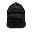 VERSACE JEANS COUTURE ICONIC LOGO BLACK BACKPACK