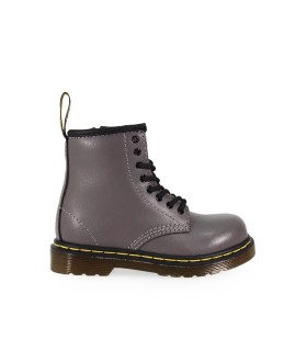 DR. MARTENS BROOKLE LEAD GREY BABY BOOT