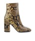 MICHAEL KORS MARCELLA REPTILE EFFECT ANKLE BOOT