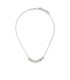 DSQUARED2 LOGO STRASS SILVER NECKLACE