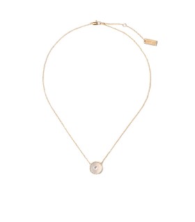 COLLANA THE MEDALLION MOTHER OF PEARL ORO MARC JACOBS