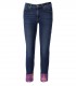 VERSACE JEANS COUTURE TAPESTRY BLUE JEANS