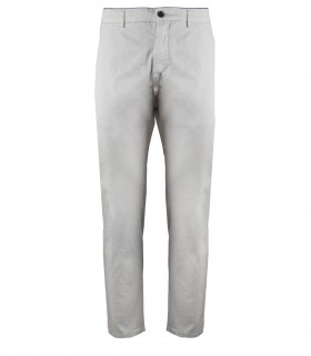 DEPARTMENT 5 PRINCE PEARL GREY CHINO TROUSERS