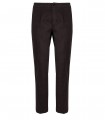 DEPARTMENT 5 PRINCE DARK BROWN CHINO TROUSERS