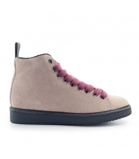 PANCHIC PINK MAUVE SUEDE ANKLE BOOT