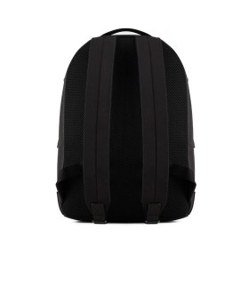 EMPORIO ARMANI BLACK BACKPACK WITH LOGO