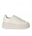ASH MOBY BE KIND METAL WHITE SNEAKER