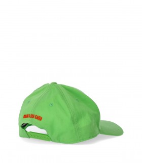 DSQUARED2 TECHNICOLOR ACID GREEN BASEBALL CAP