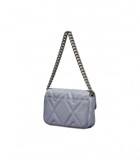 MARC JACOBS THE QUILTED LEATHER J MARC GREY BAG