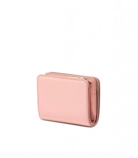 MARC JACOBS THE J MARC MINI COMPACT PINK WALLET