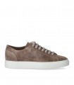 DOUCAL'S TAUPE SUÈDE SNEAKER