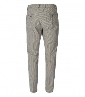 CRUNA MITTE TROUSERS WITH BLUE STRIPES