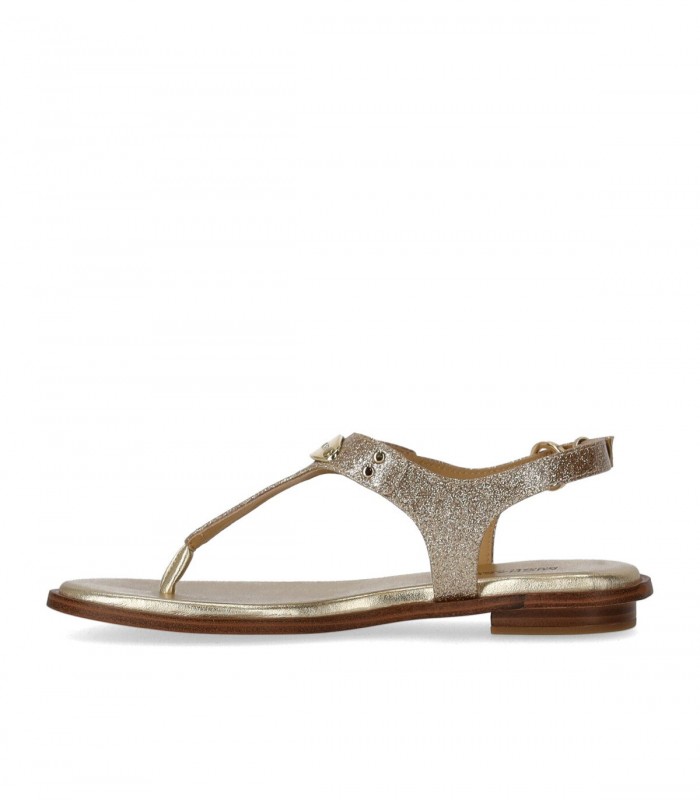 Michael Kors Outlet flat sandals for woman  Gold  Michael Kors flat  sandals 40S0RIFP1M online on GIGLIOCOM